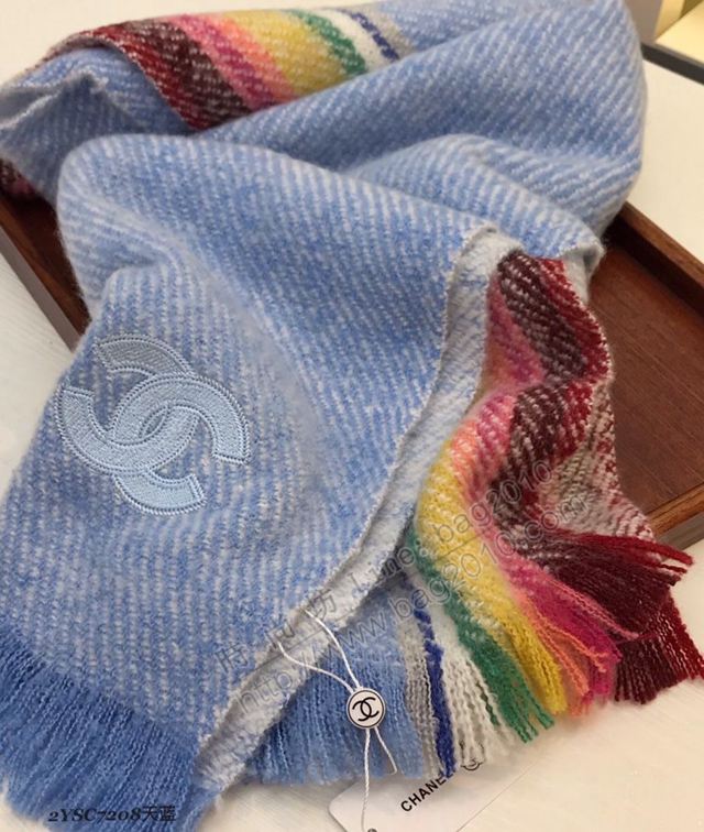 CHANEL圍巾 2019年最新款法式 香奈兒經典羊毛長巾  llwj6779
